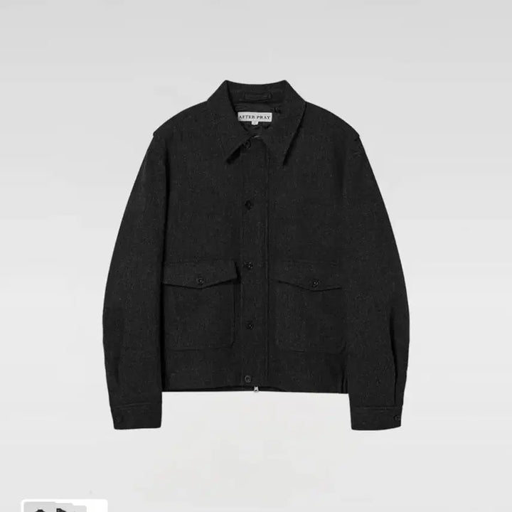 [BUNJANG] After Pray A2 Blue Blouson / [M] 애프터프레이 A2 울 블루종