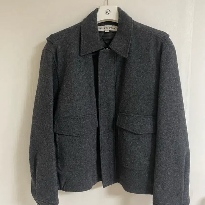 [BUNJANG] After Pray A2 Blue Blouson / [M] 애프터프레이 A2 울 블루종