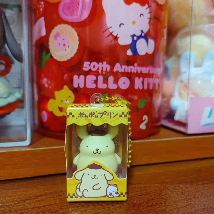 [BUNJANG] Sanrio Pompompurin Bandai Rice Grain Box Figure / [산리오] 폼폼푸린 반다이 쌀알 박스 피규어 컬렉션 1개