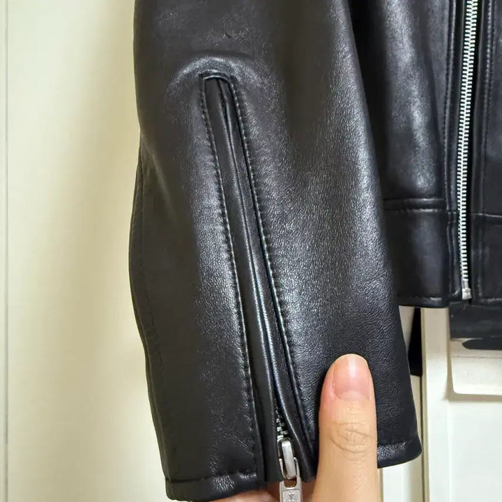 [BUNJANG] Viva Studio Women's Lambskin Rider Jacket Single Breasted / 비바스튜디오 양가죽 여자 싱글 라이더자켓