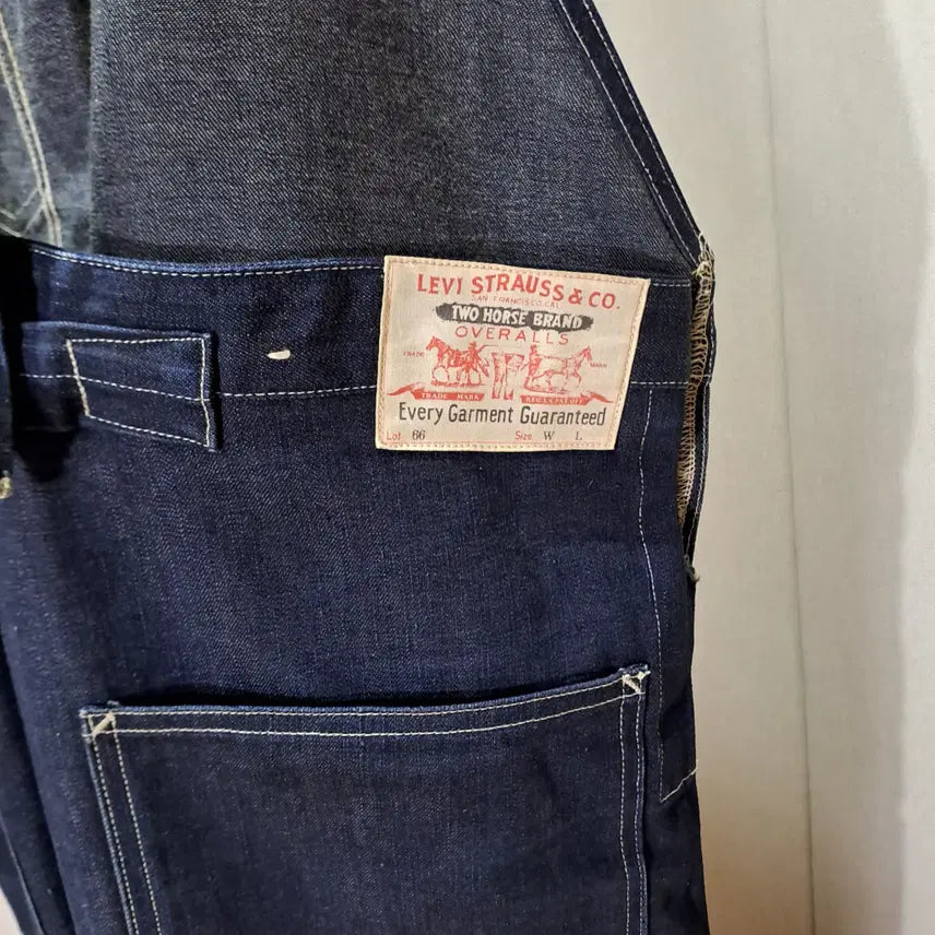 [BUNJANG] Levi's LVC 1912 Engineer Overalls / (택포) 리바이스 LVC 1912 엔지니어 오버롤 34 B312