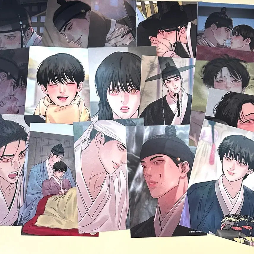 [BUNJANG] Toonique Nocturne Postcard Set / 투니크 야화첩 엽서 16장