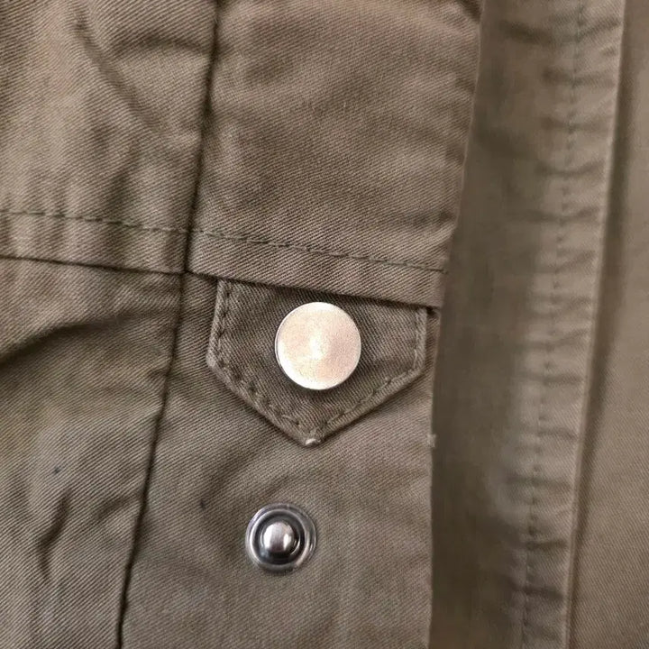 [BUNJANG] Khaki Parka Jacket / 카키 야상 점퍼