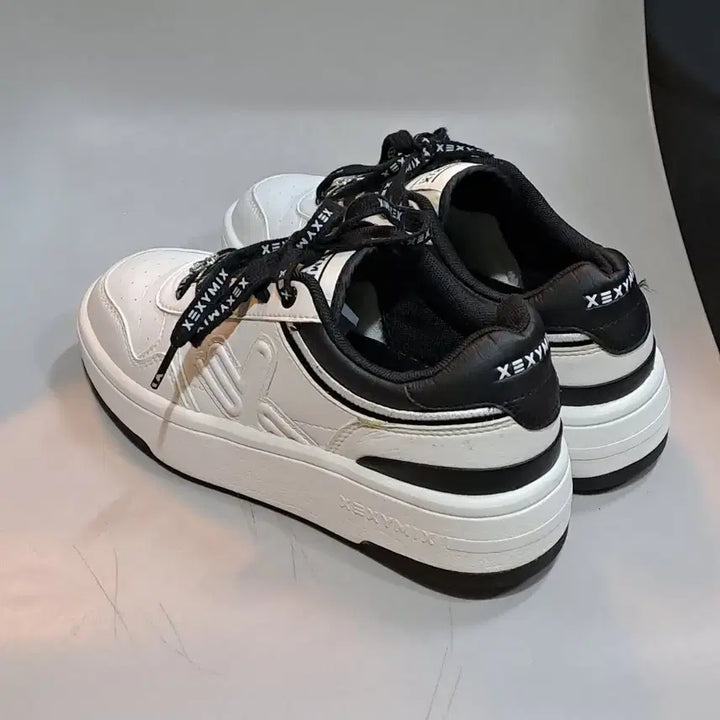 [BUNJANG] Xexymix Sneakers 230mm / 젝시믹스 화이트 블랙 스니커즈 운동화 230mm