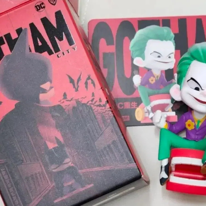 [BUNJANG] Popmart DC Gotham City Figure Bundle Set / 팝마트 DC 고담시티 피규어 3종 일괄판매