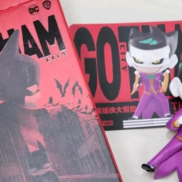 [BUNJANG] Popmart DC Gotham City Figure Bundle Set / 팝마트 DC 고담시티 피규어 3종 일괄판매