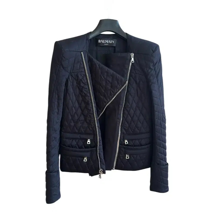 [BUNJANG] Balmain Rousteing Diamond Quilted Jacket / 발망 루스테잉 다이아몬드 퀄팅 자켓