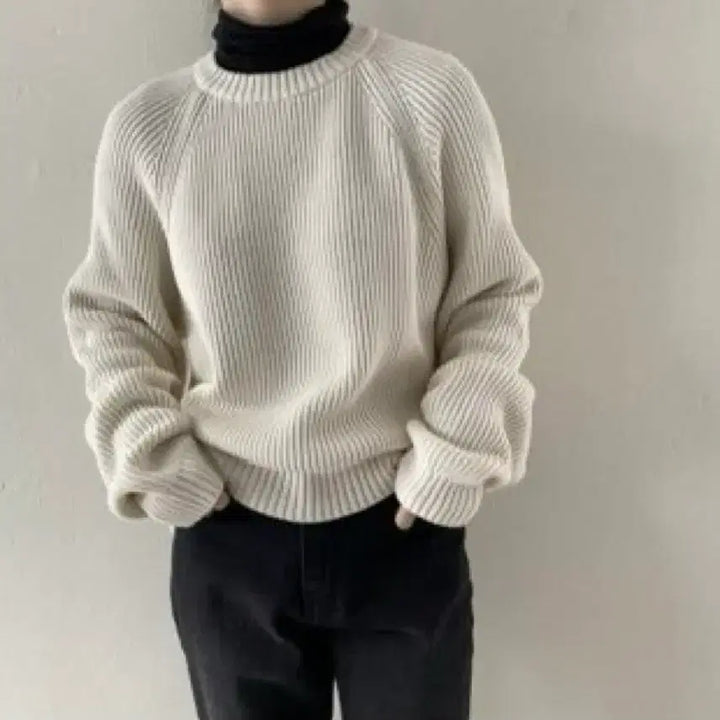 [BUNJANG] Vegetable Knit Sweater / 베지터블 니트