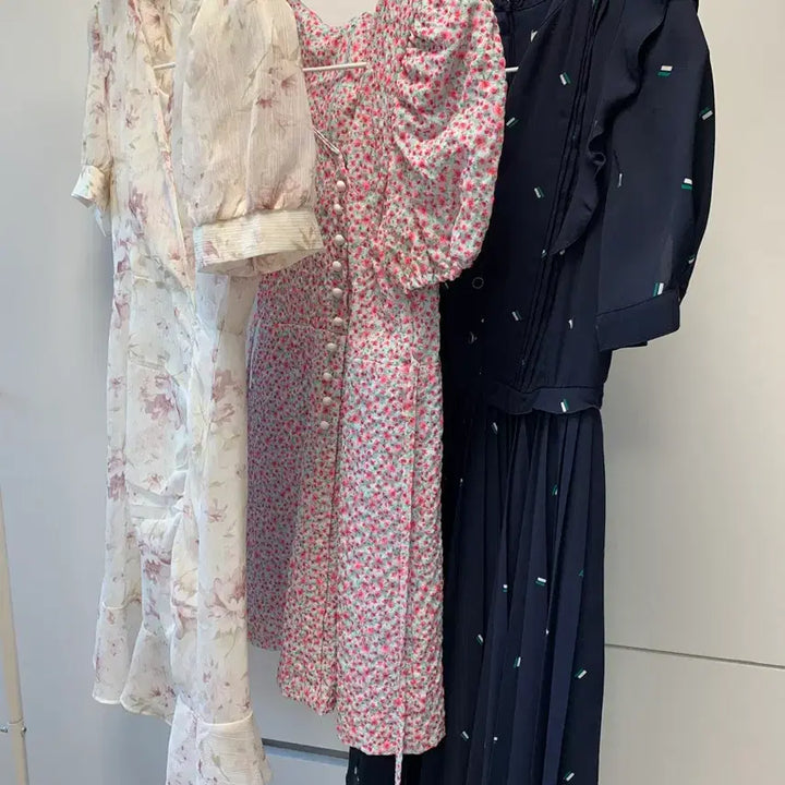 [BUNJANG] Attrangs Summer Chiffon Dress / 아뜨랑스원피스