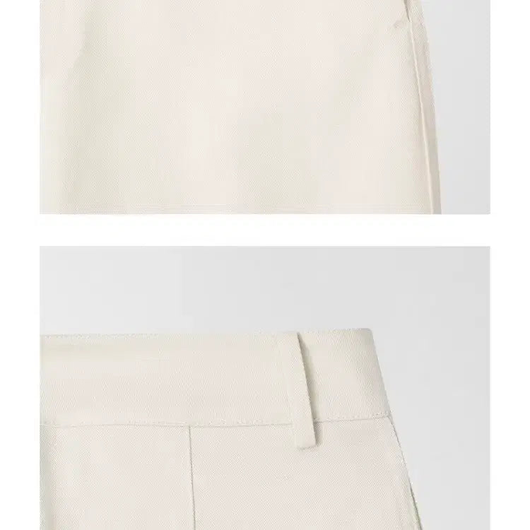 [SOLD OUT] 오브베이지 SOFT STRAIGHT TROUSERS_ECRU_S