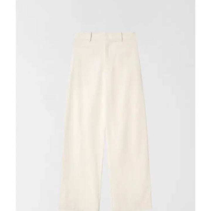 [SOLD OUT] 오브베이지 SOFT STRAIGHT TROUSERS_ECRU_S