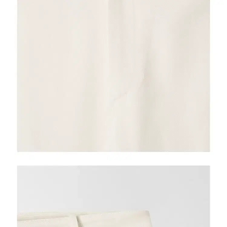 [SOLD OUT] 오브베이지 SOFT STRAIGHT TROUSERS_ECRU_S