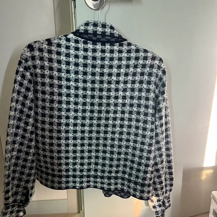 [BUNJANG] Sandro Tweed Pearl Cardigan Jacket / 산드로 트위드 진주 가디건 자켓(1)