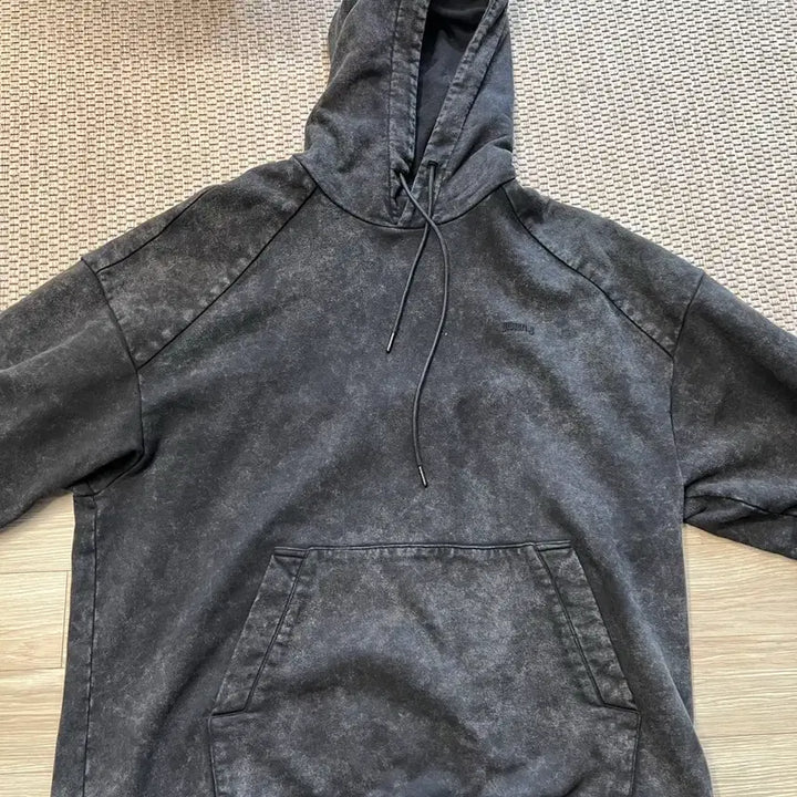 [BUNJANG] Juun.J Pigment Hooded Pullover T-Shirt / 준지 피그먼트 후드 풀오버 티셔츠