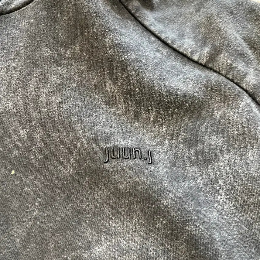 [BUNJANG] Juun.J Pigment Hooded Pullover T-Shirt / 준지 피그먼트 후드 풀오버 티셔츠