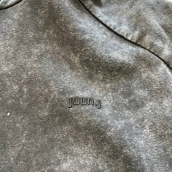 [BUNJANG] Juun.J Pigment Hooded Pullover T-Shirt / 준지 피그먼트 후드 풀오버 티셔츠