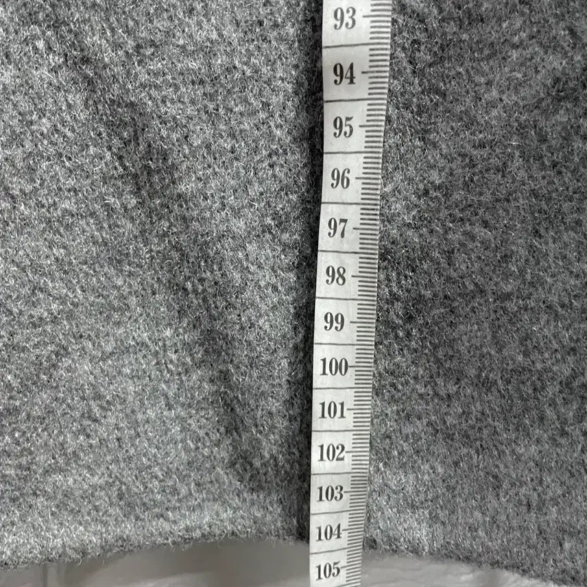 [BUNJANG] BUBA Wool Cashmere Long Coat Gray / BUBA 여성 울캐시미어코트:) 롱코트 모직코트 그레이회색코트하객룩