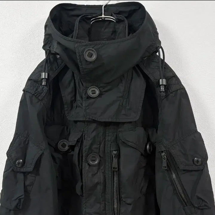 [BUNJANG] Polo Mountain Jacket Black / 폴로랄프로렌 캐나다콜드파카 컴벳유틸리티자켓 XL 105