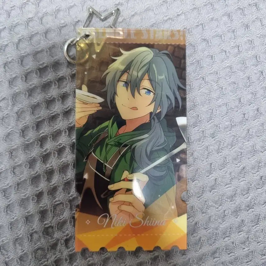 [BUNJANG] Ensemble Stars Niiki Shiina Stamp Keyring / 앙스타 시이나 니키 스탬프 키링 팔아요~