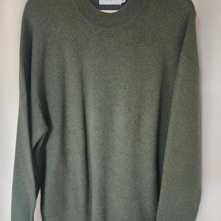 [BUNJANG] SLOW Khaki Wool Knit XL / SLOW 카키색 울 니트 XL