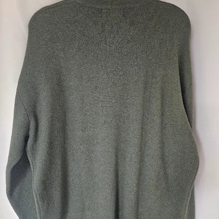 [BUNJANG] SLOW Khaki Wool Knit XL / SLOW 카키색 울 니트 XL