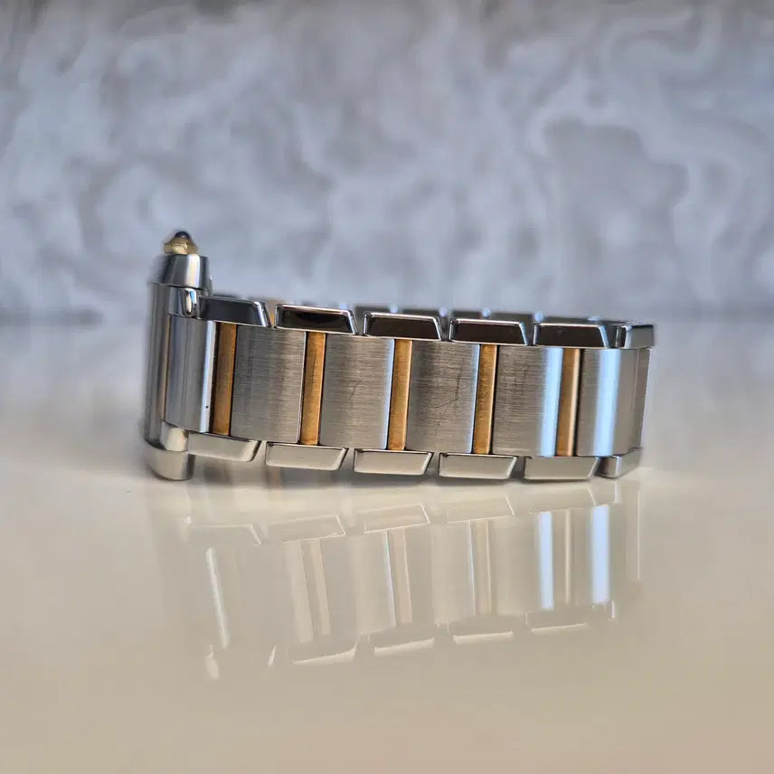 [BUNJANG] Cartier Tank Francaise Combi Large Automatic Watch / 까르띠에 프랑세즈 콤비 라지 오토매틱 인보이스포함