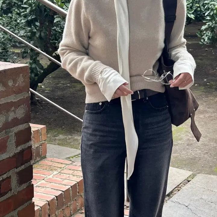 [BUNJANG] PABEEL Scarf Blouse / 스카프블라우스 (새제품)