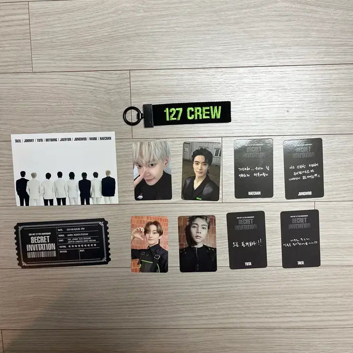[BUNJANG] NCT 127 Photocard Keyring / nct 127 포토카드 키링