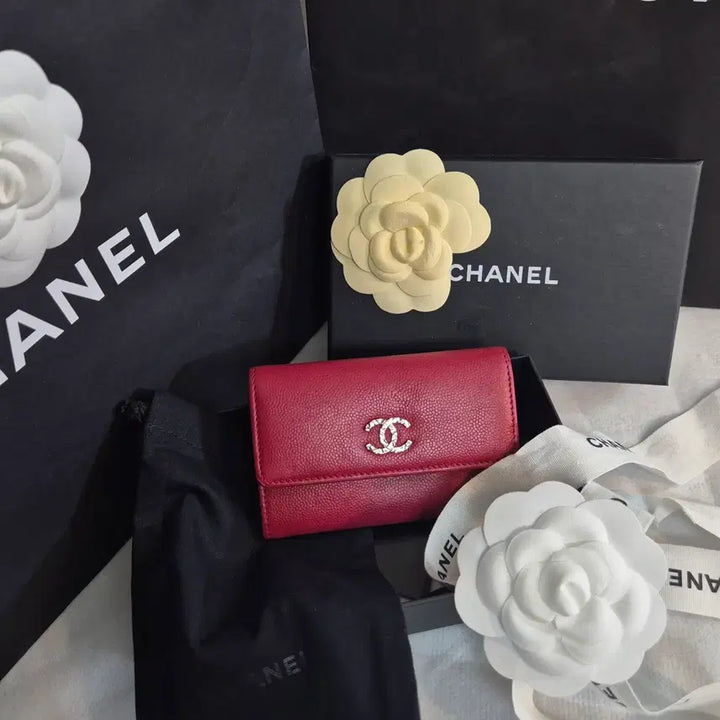 [BUNJANG] Chanel Caviar Flap Card Wallet / [샤넬] 캐비어 플랩 카드지갑