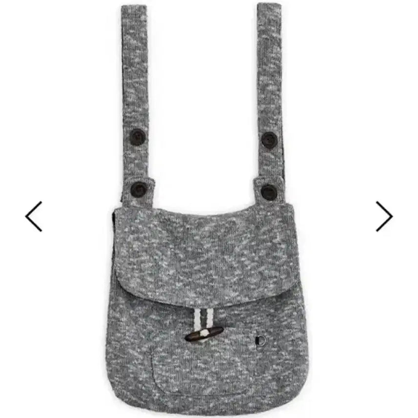 [BUNJANG] Hugyourskin Knit Duffle Backpack Gray / hugyourskin 허그유어스킨 니트 더플 백팩 그레이