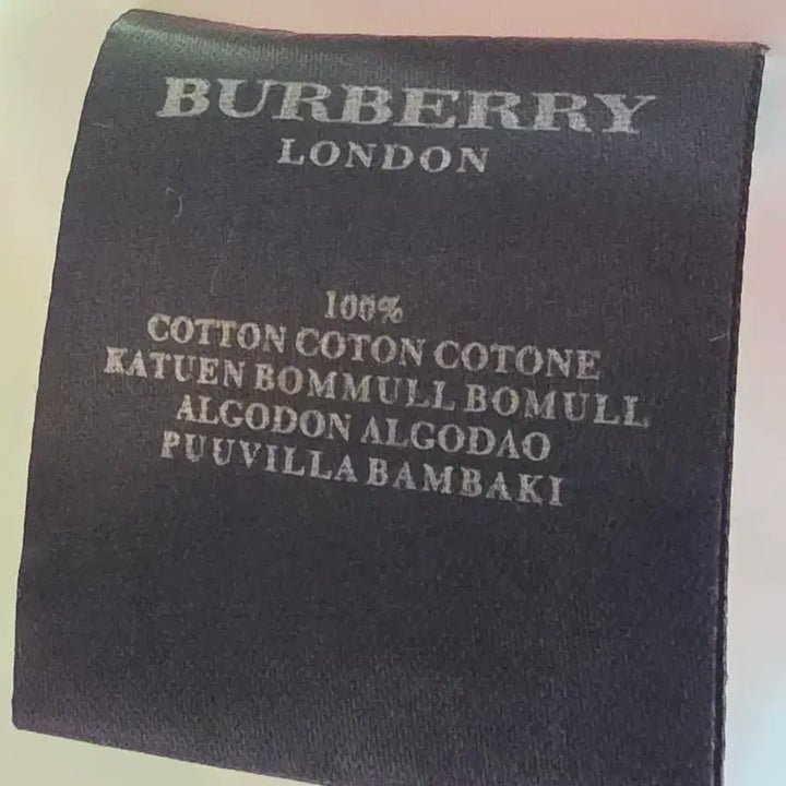 [BUNJANG] Burberry Floral Print Cotton Zip-Up Jacket / 버버리 플로럴 프린트 코튼 집업 자켓