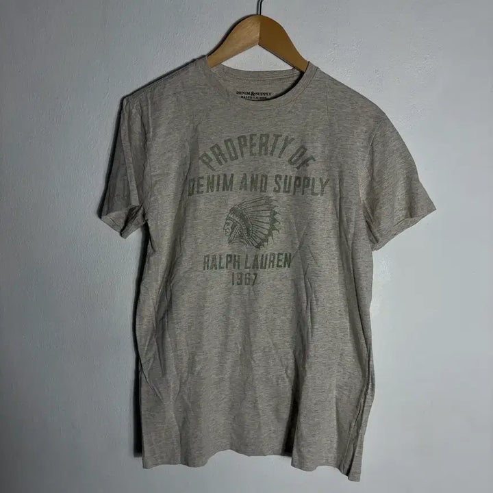 [SOLD OUT] 데님 앤 서플라이 랄프로렌 반팔 티셔츠 그레이(S)