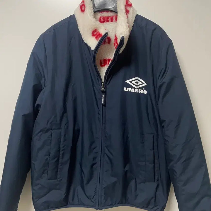 [BUNJANG] Umbro Reversible Fleece Zip-Up Jacket / 엄브로 리버시블 플리스 집업 자켓