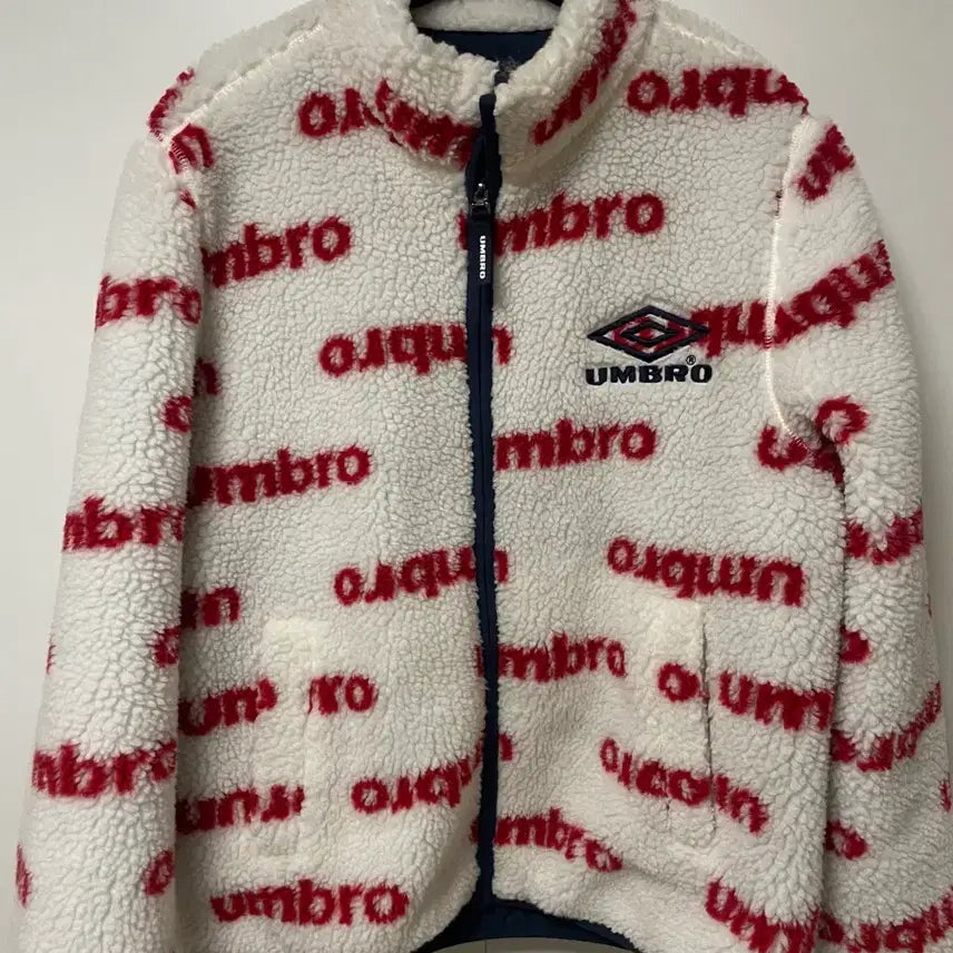 [BUNJANG] Umbro Reversible Fleece Zip-Up Jacket / 엄브로 리버시블 플리스 집업 자켓