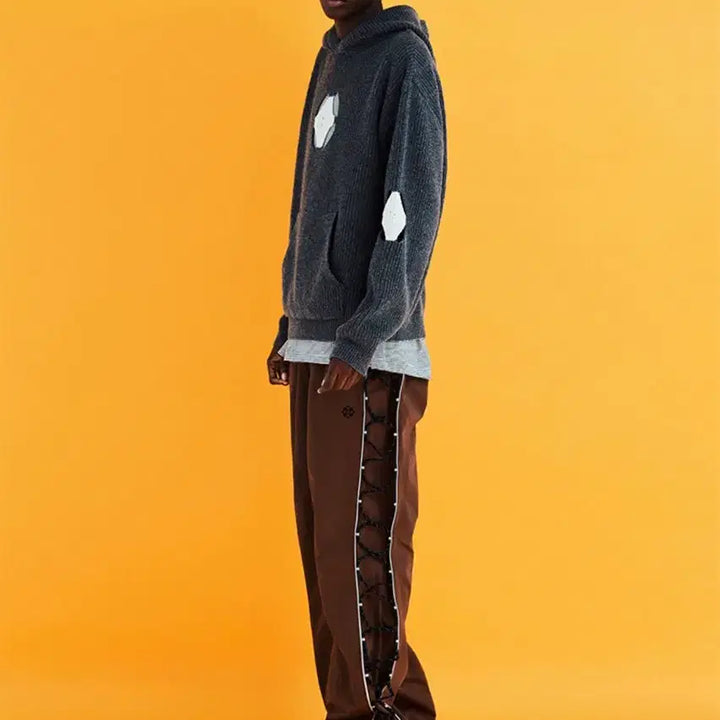 [BUNJANG] Unnolo'd Nylon Pants - Brown (L) / [새제품/L] 어널로이드 스트링 나일론 팬츠 - 브라운