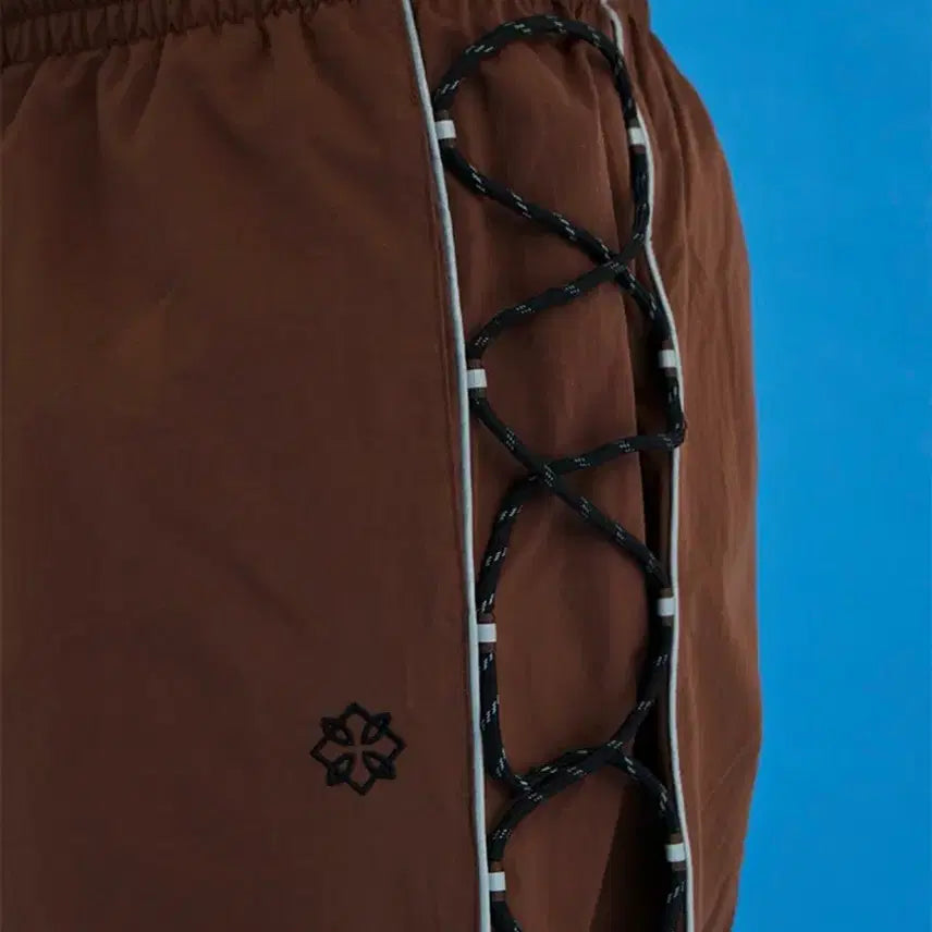 [BUNJANG] Unnolo'd Nylon Pants - Brown (L) / [새제품/L] 어널로이드 스트링 나일론 팬츠 - 브라운