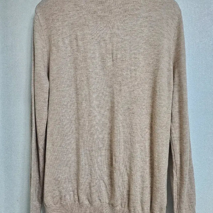 [BUNJANG] Unbranded Beige Frill Knit Top / 66 베이지 니트 프릴 티셔츠