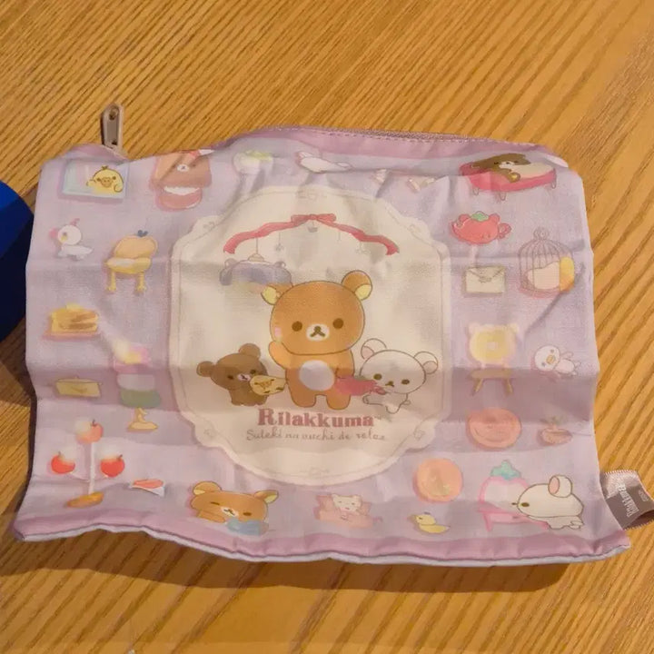 [BUNJANG] Rilakkuma Square Pouch / 리락쿠마 파우치 가챠 스퀘어 파우치