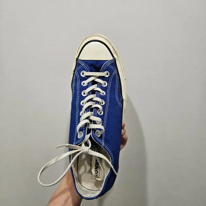 [BUNJANG] Converse Chuck Taylor Low Blue Sneakers / [270] 컨버스 척테일러로우 블루