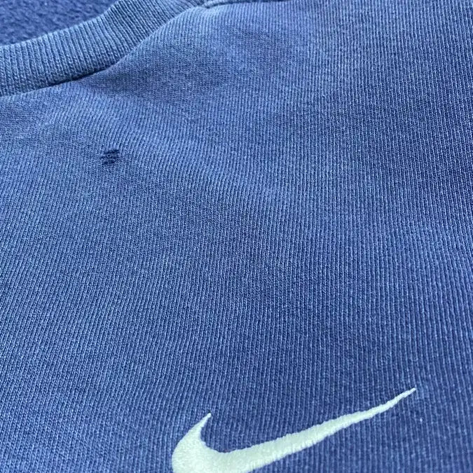 [BUNJANG] Nike Vintage Mini Embroidered Logo Sweatshirt / 90s 빈티지 나이키 미니 자수 로고 스웻셔츠 XXL 2XL