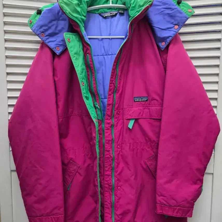 [BUNJANG] Patagonia 90s Padded Puffer Jacket Lightweight Down Warm-up Ski Fleece / 파타고니아 90s 패디드 푸퍼 자켓 경량 패딩 웜업 스키 플리스 신칠라