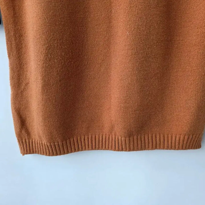 [BUNJANG] Color Block Long Knit Dress / 44-66)배색 풀오버 롱니트