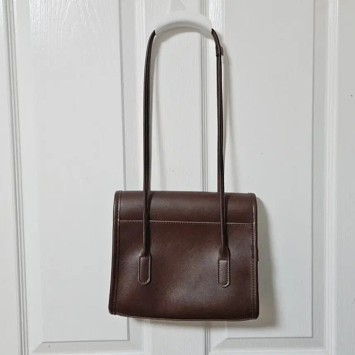 [BUNJANG] Brown Leather Shoulder Bag / 브라운 숄더백 가죽 가방 가을 겨울 갈색