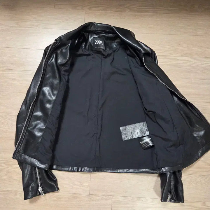 [BUNJANG] ZARA Leather Jacket / 자라 지퍼 레더 자켓