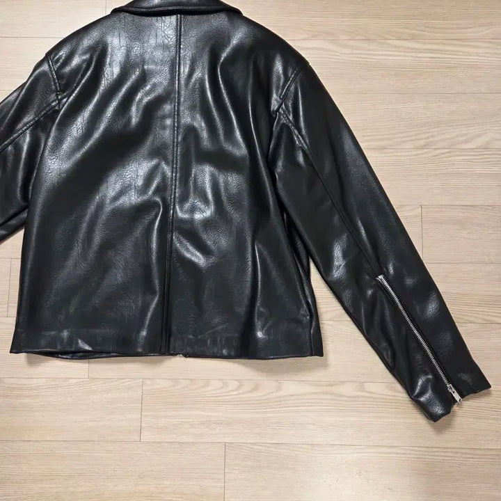 [BUNJANG] ZARA Leather Jacket / 자라 지퍼 레더 자켓