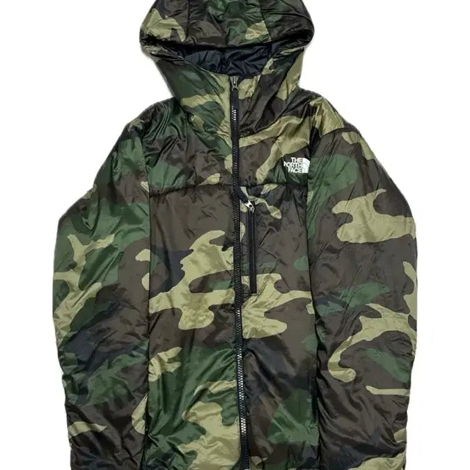 [BUNJANG] The North Face Camo Lightweight Padded Jacket / 노스페이스 카모 경량패딩