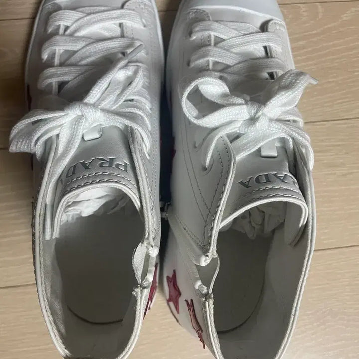 [BUNJANG] Prada Hightop Sneakers / 프라다 하이탑 스니커즈 새제품