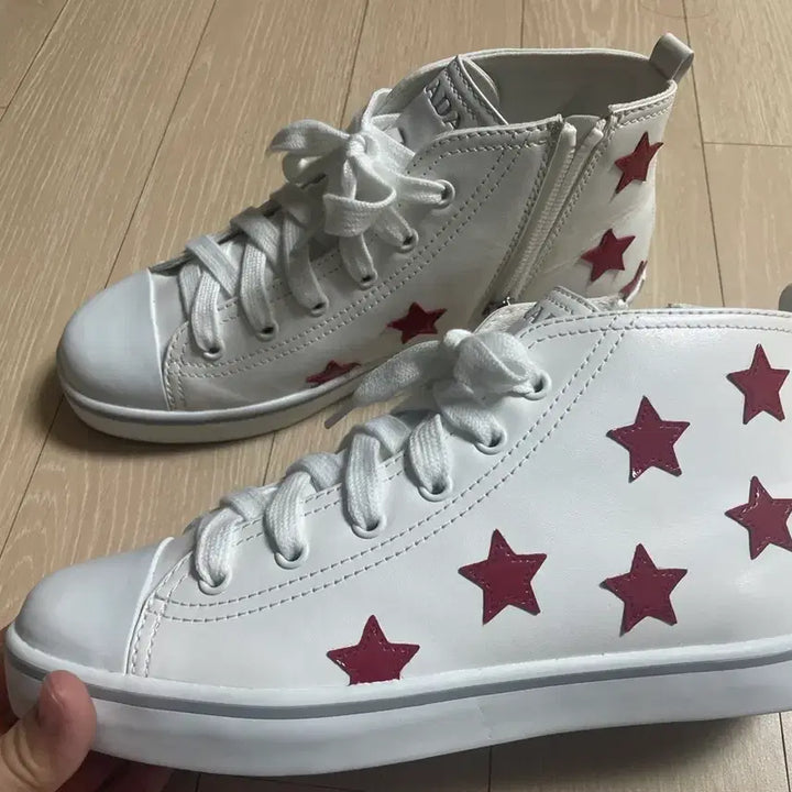 [BUNJANG] Prada Hightop Sneakers / 프라다 하이탑 스니커즈 새제품