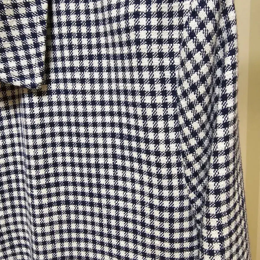 [BUNJANG] Man on the Boon Gingham Check Wool Jacket / 맨온더분 자켓 울 48