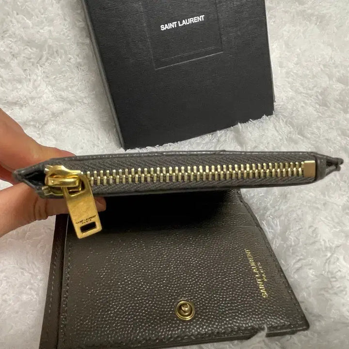 [BUNJANG] Saint Laurent Matelasse Card Wallet / 생로랑 마틀라세 반지갑 BOW07